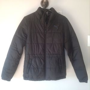 Puma black winter coat
